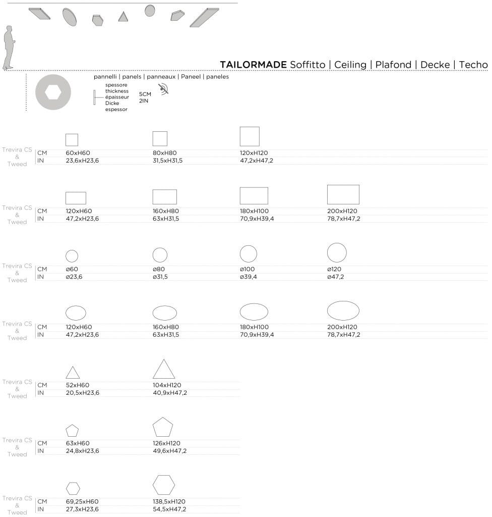 Акустическая панель из полиэфирного волокна Slalom TAILOR MADE ARCH-00037838 - Вид №2