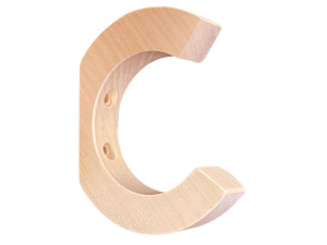 Вешалка для одежды из клена