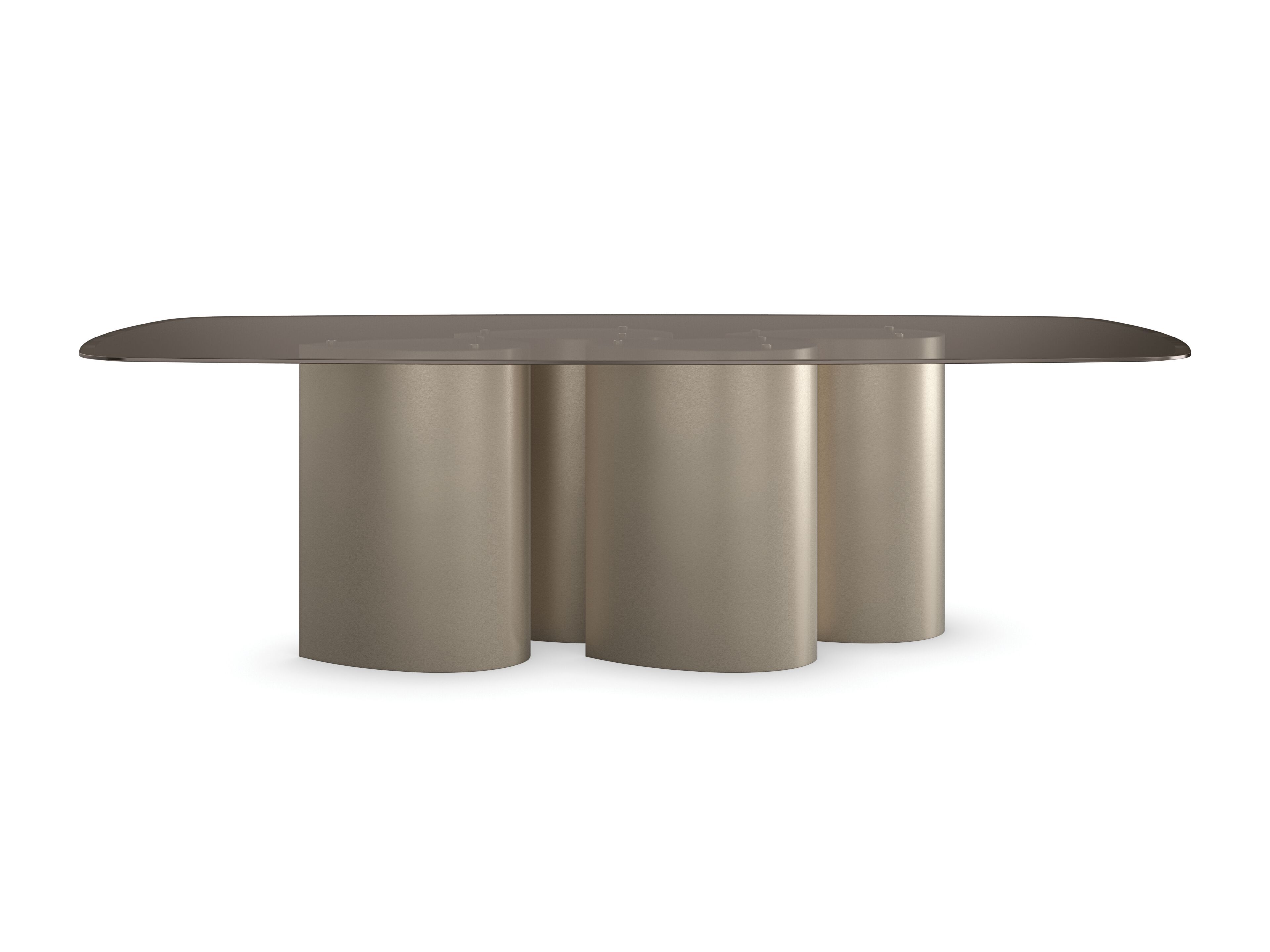 Прямоугольный стеклянный обеденный стол Caracole APHELION ARCH-00015965 - Вид №3