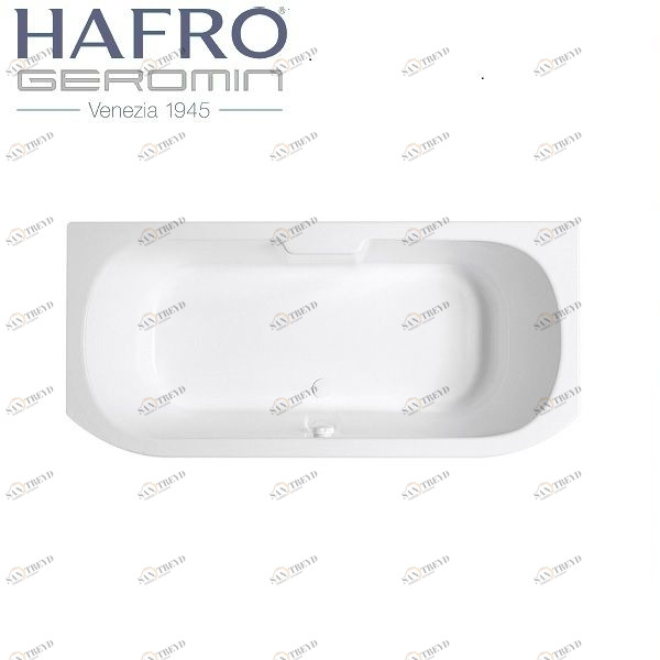 Ванна встраиваемая с аэромассажем DUO 170 см 2DUA1D5C Gruppo Geromin