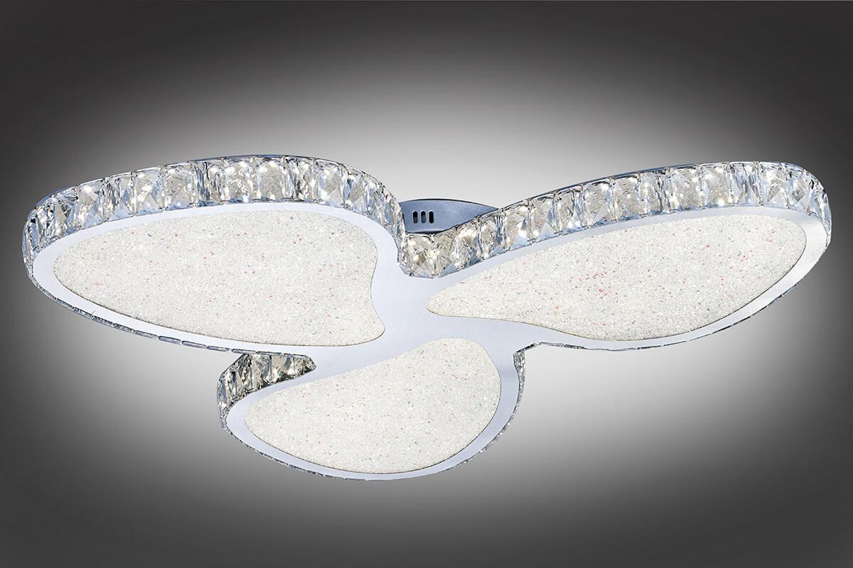 Потолочный светодиодный светильник Omnilux Bonarcado OML-49907-182 OMNILUX ДИЗАЙНЕРСКИЕ, BONARCADO 202788 Белый;серебро  - Вид №2