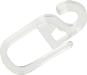 Крючки для шинного карниза INSPIRE белые матовые 20 шт 85186896