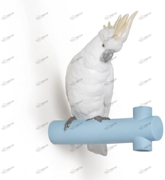 Lladró Настенная вешалка из фарфора The parrot party 01007853