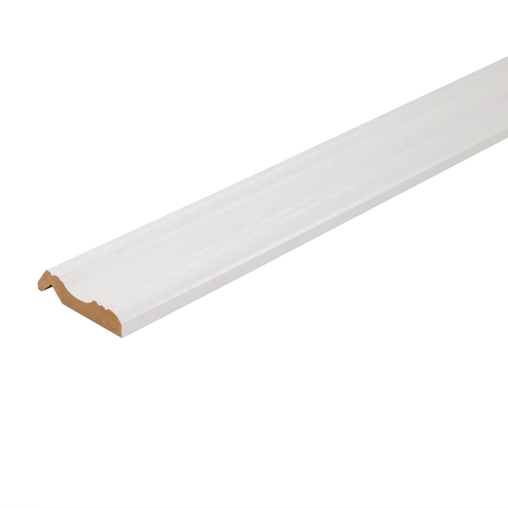 Карниз для кухонного шкафа Реш Delinia ID 220x7 см ЛДСП цвет белый 82309106 STLM-2011312