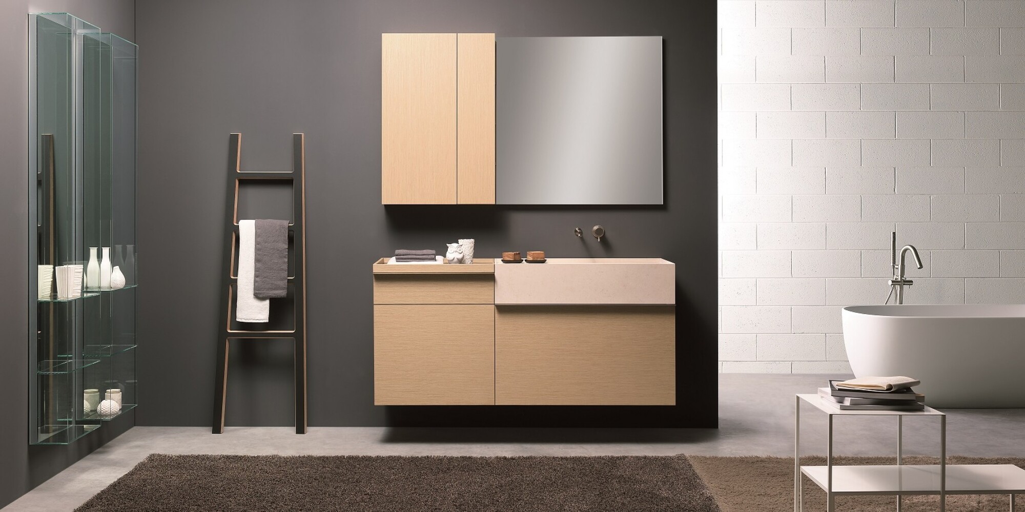 Toscoquattro Зеркало для ванной 90 см PIANO 09PN2LO - Вид №1