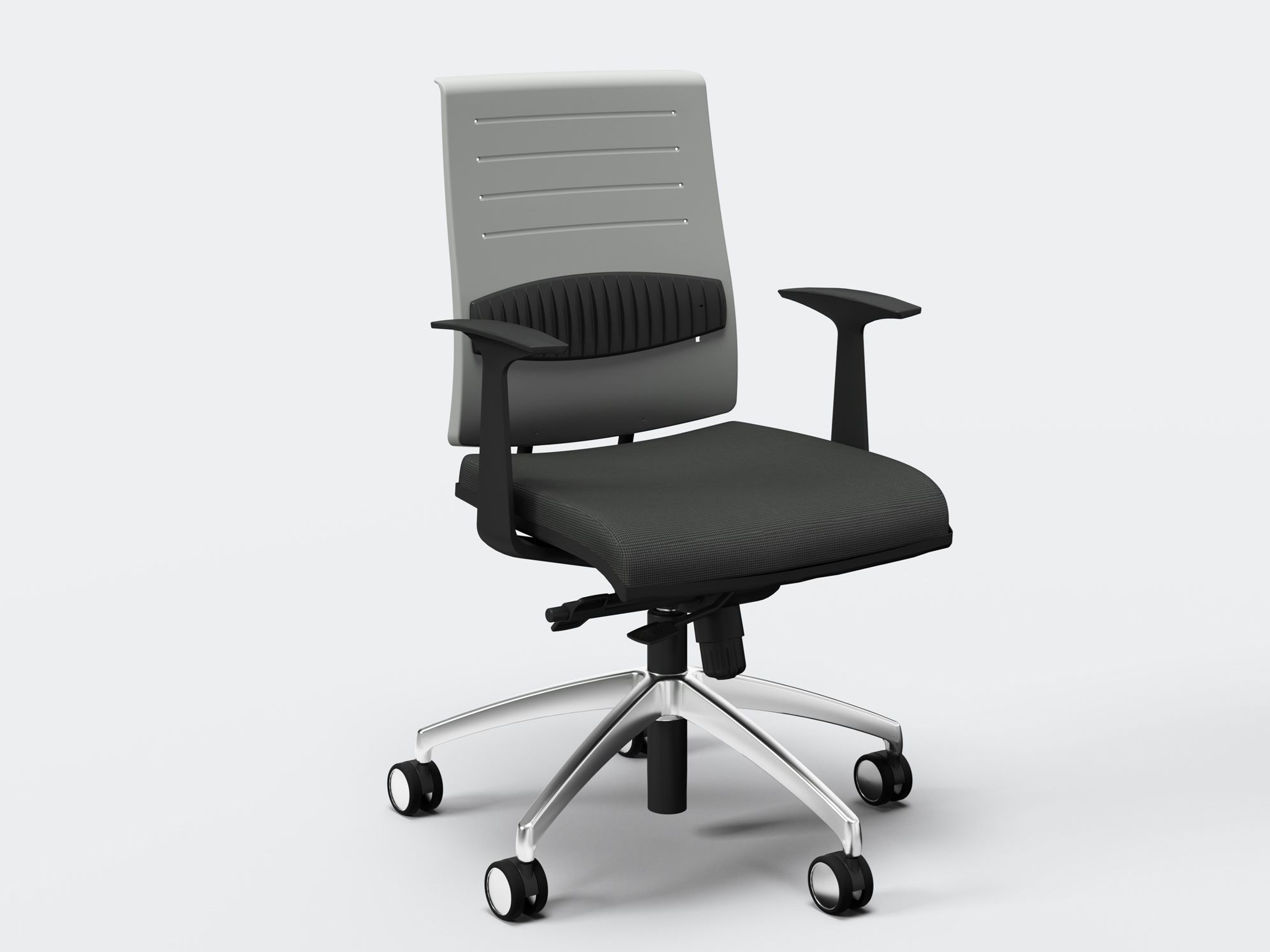 Поворотный операционный офисный стул с подлокотниками Ares Line Zero7 ARCH-00147600 - Вид №1