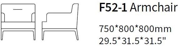 HC28 Cosmo Кресло из ткани с подлокотниками Earl F52 - Вид №1
