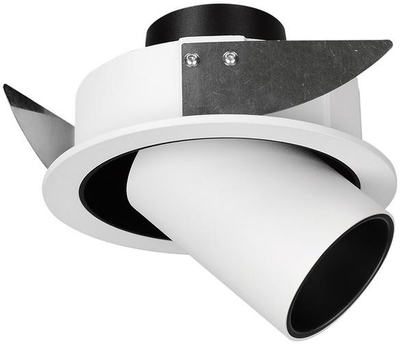 Terzo Light Полувстраиваемый светодиодный точечный светильник из алюминия  C141.1-c141d.1  - Вид №1