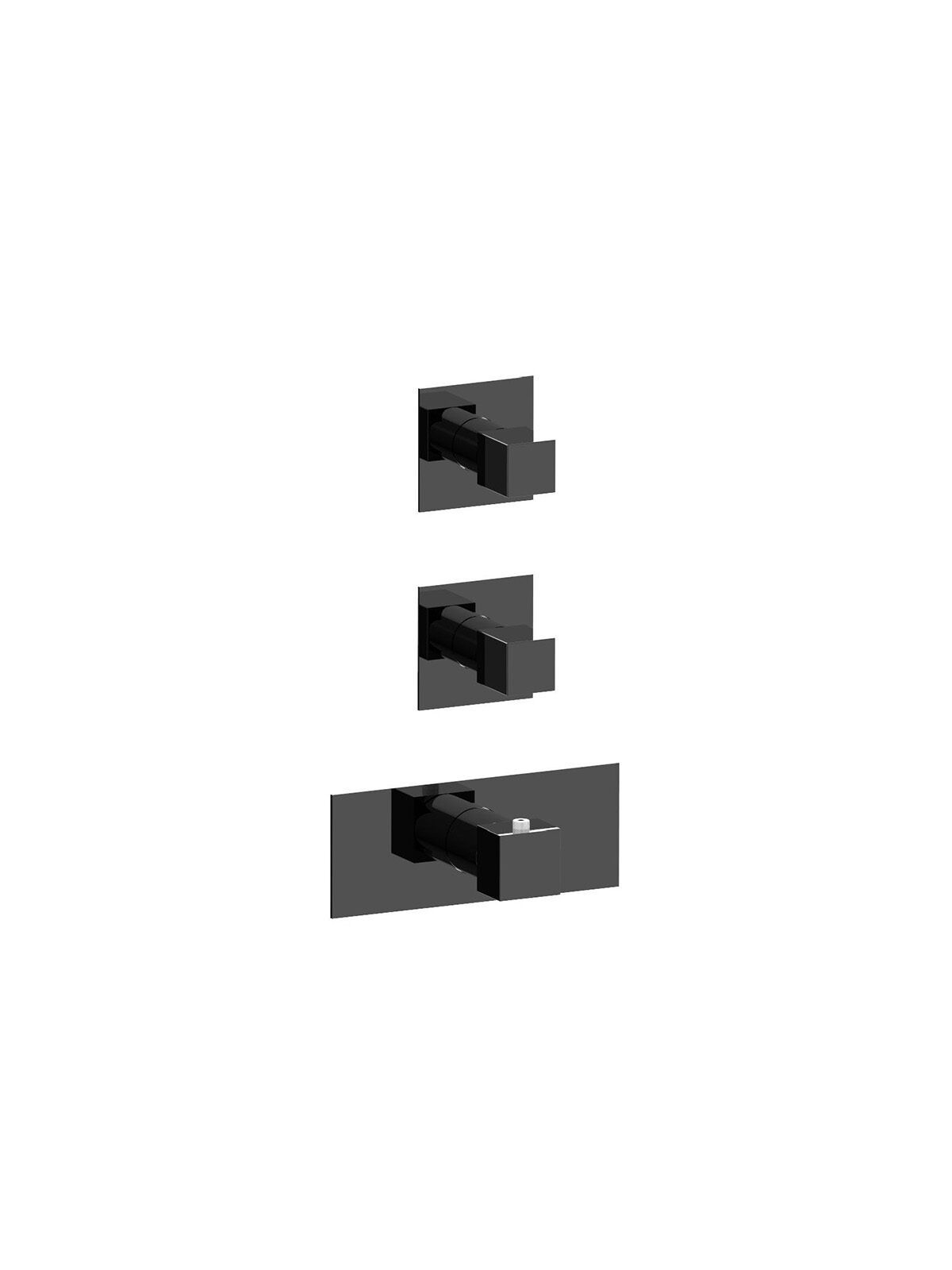 Термостатический встраиваемый смеситель для душа с 3 отверстиями Rubinetterie Frattini отдельная эстетика ARCH-00053901 - Вид №19