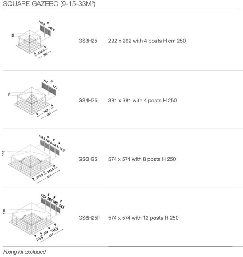 Unopiù Беседка из северной сосны sun-id-1437936 - Вид №6