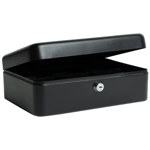Кэшбокс ключевой замок 250x180x90 мм черный 89418322 STLM-2125718
