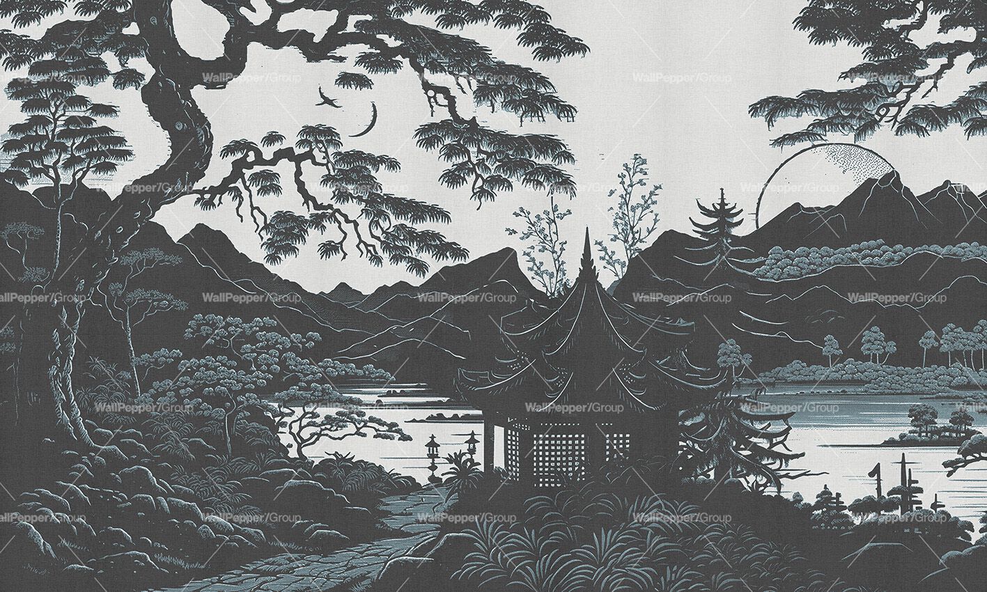 Carta da parati PVC free, eco-friendly, lavabile WallPepper PAGODA ARCH-00052260 - Вид №2