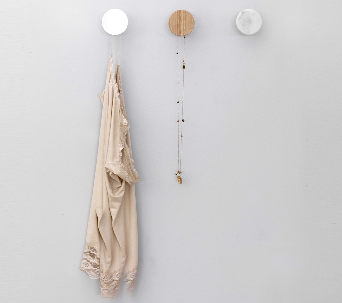 Ex.T Dots Настенная вешалка из дуба EXDOTSROV/BI - Вид №2