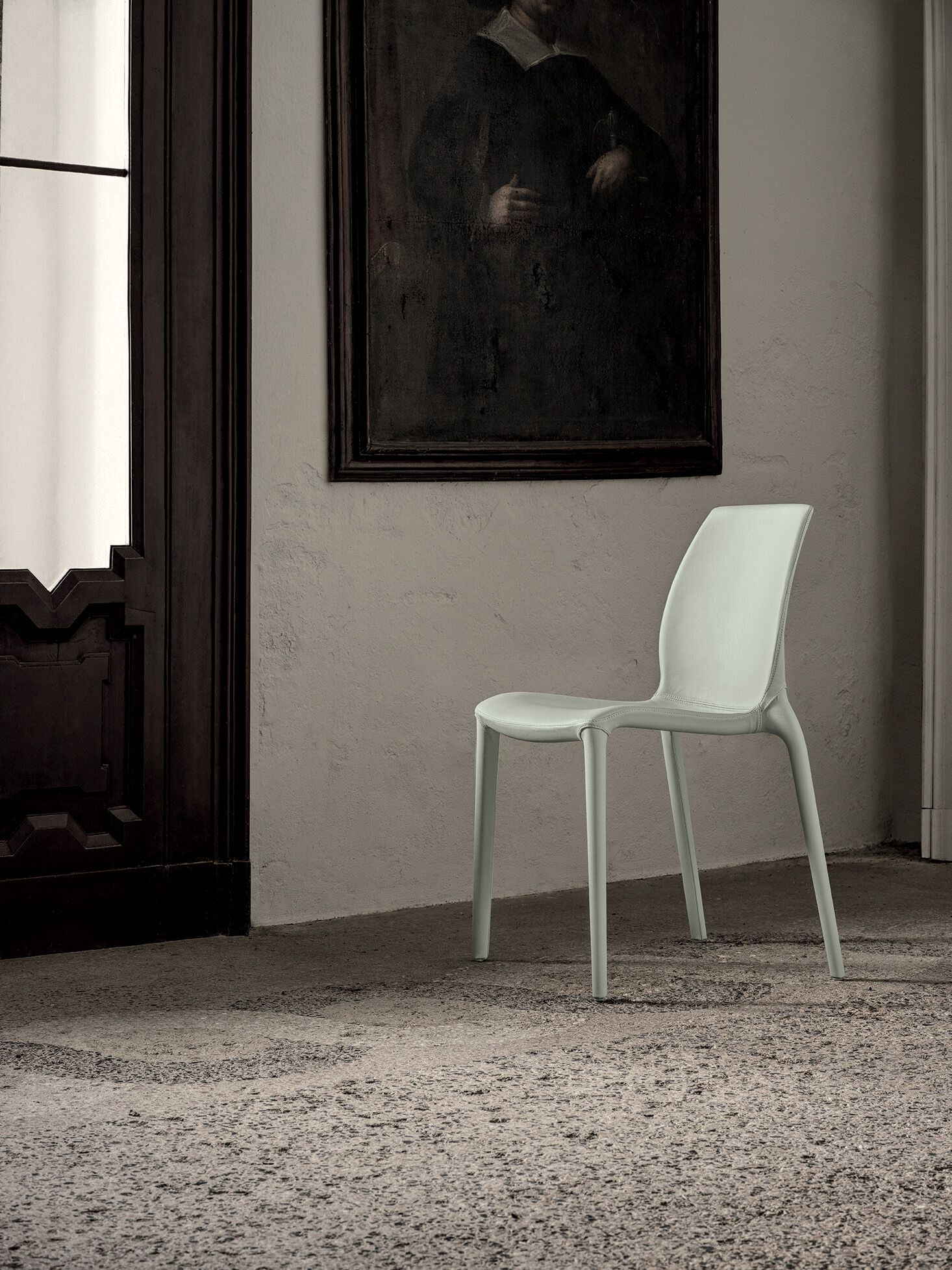 Штабелируемый стул из полипропилена и стекловолокна Bontempi Casa HIDRA ARCH-00052384 - Вид №3