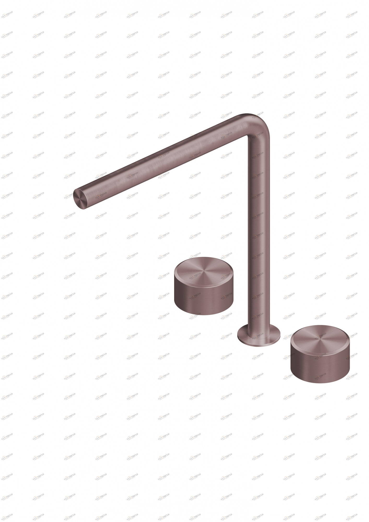 Стерео. 16 32 V. Смеситель с тремя отверстиями Quadrodesign Stereo