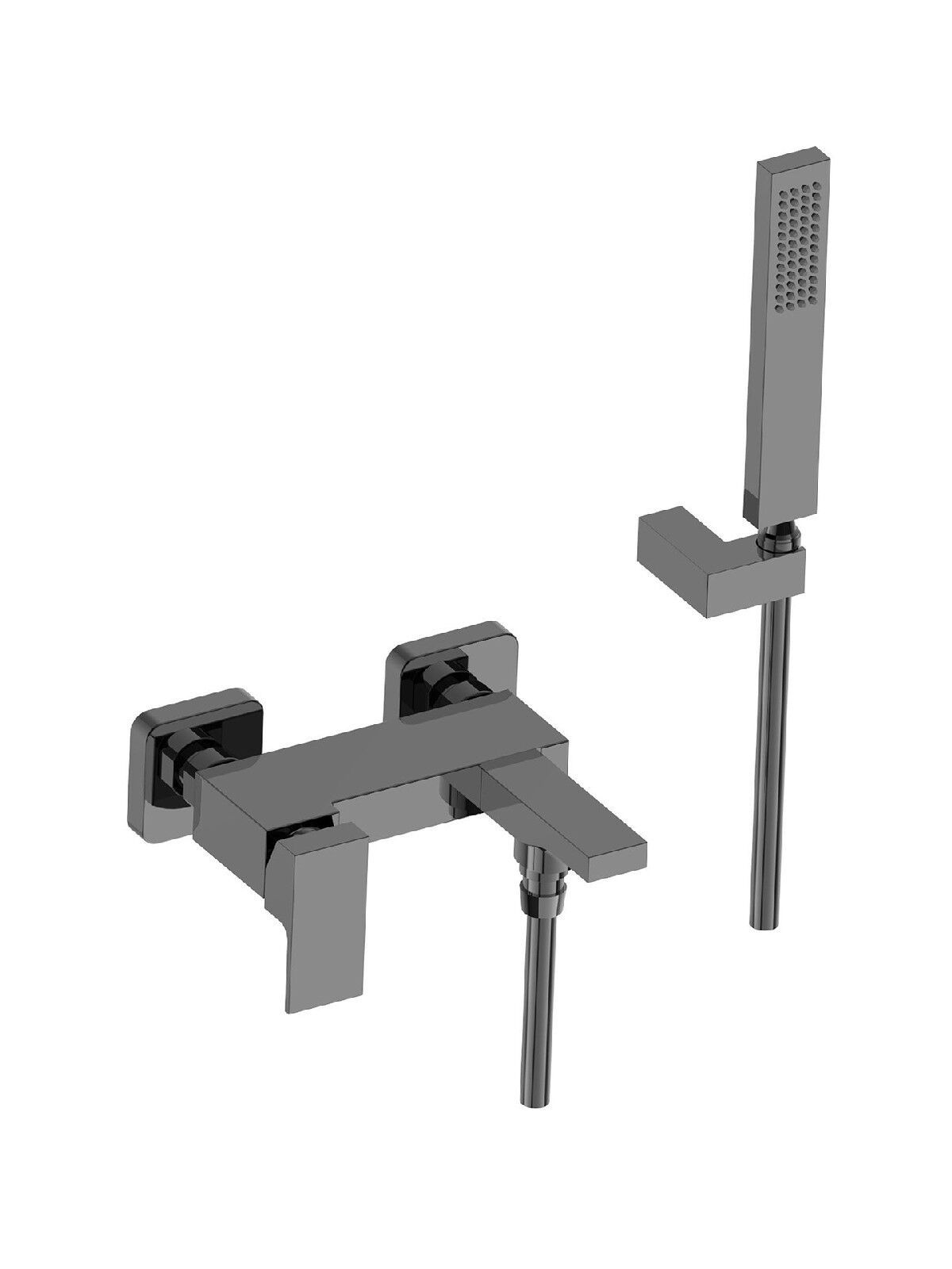 Настенный смеситель для ванны с ручным душем Rubinetterie Frattini Vita Due ARCH-00128376 - Вид №8