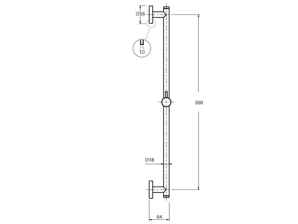 Аукцион вверх и вниз CRISTINA Rubinetterie Completamenti per Doccia/Vasca/Lavabo - Системы для душа и ванн ARCH-00127905 - Вид №1