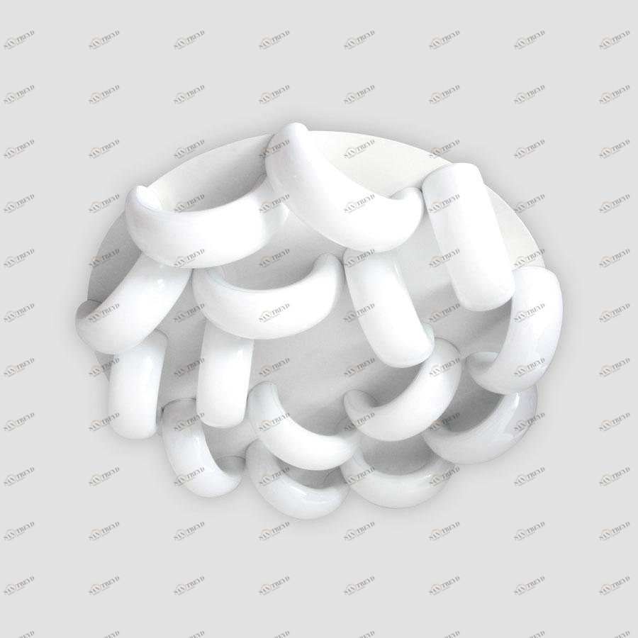 Потолочная светодиодная люстра Ambrella light Orbital Cloud FC18/15 WH 300W D1040 AMBRELLA LIGHT ДИЗАЙНЕРСКИЕ, ORBITAL CLOUD 220090 Белый 