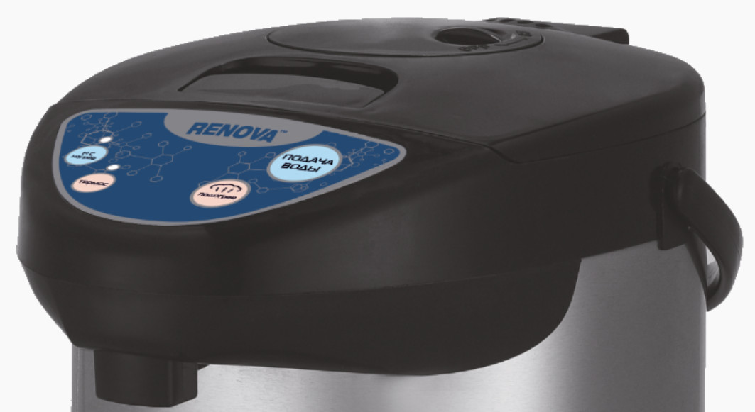 9207223 Термопот Renova TP4008-3DS1 серебристый STDN-0049891 - Вид №3