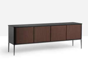 Тканевый шкаф с распашными дверями