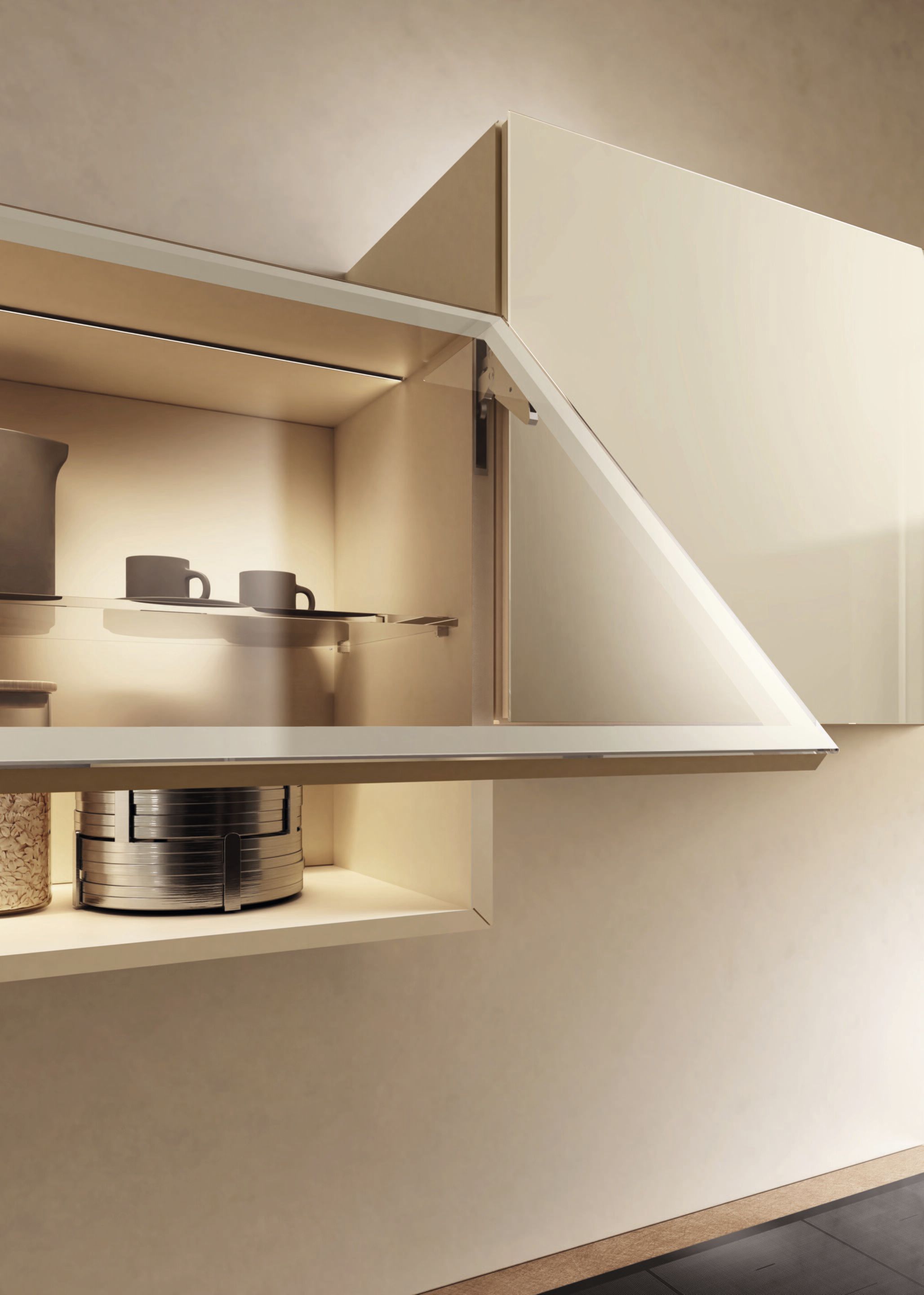 Линейная секционная кухня Lago 36e8 ARCH-00119885 - Вид №2