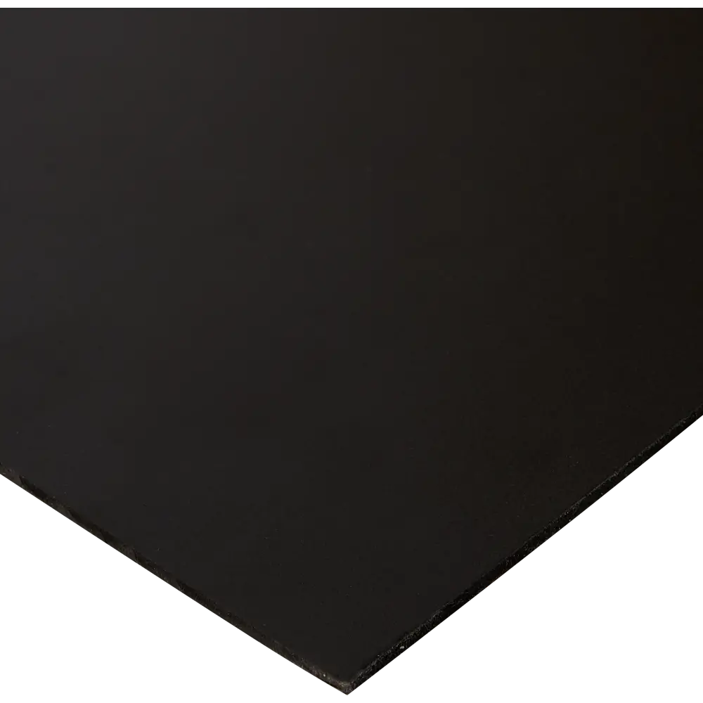 GROSFILLEX Панель ПВХ вспененная черная 1500x500x3 мм для интерьерных решений 82349116
