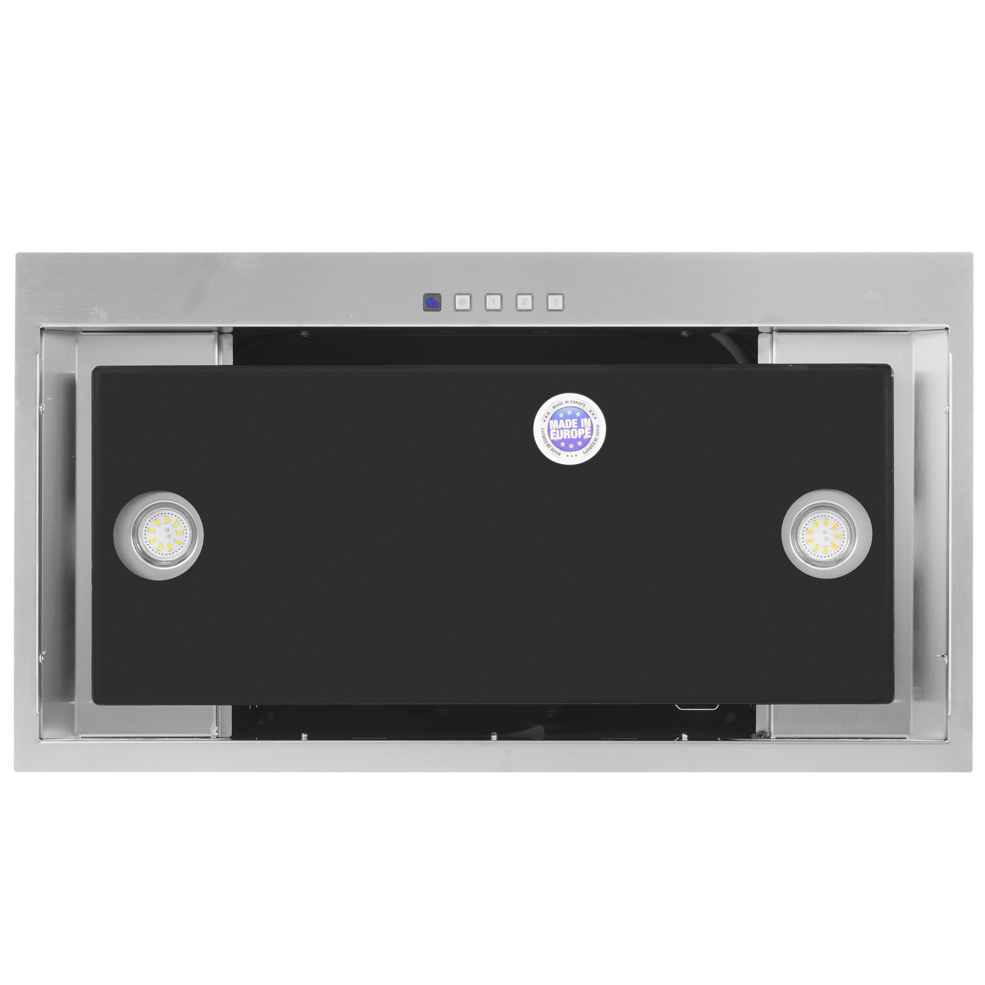 1217324 Вытяжка полновстраиваемая Akpo WK-6 Neva glass серебристый/черный STDN-0083494 - Вид №6