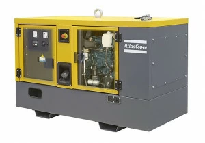 Генератор дизельный Atlas Copco QES 100 в кожухе с АВР