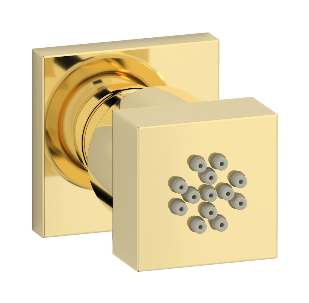 Боковая форсунка квадратная WE ARE IB sh031mb Pale Gold RICAMBI