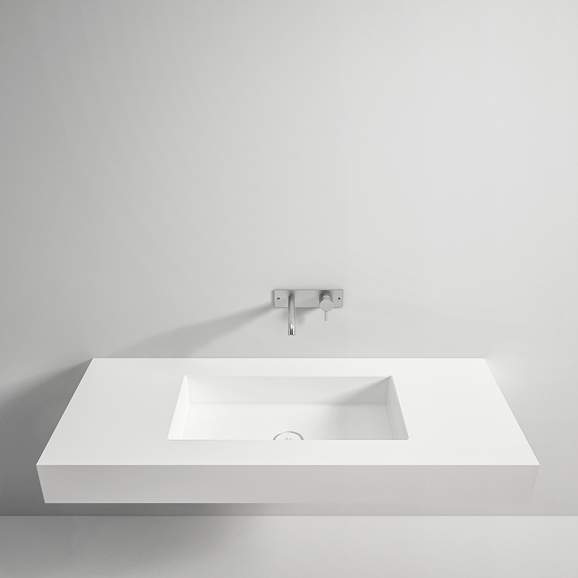 Rexa Design Столешница из Corian® с прямоугольной раковиной REXA-ST81  - Вид №1