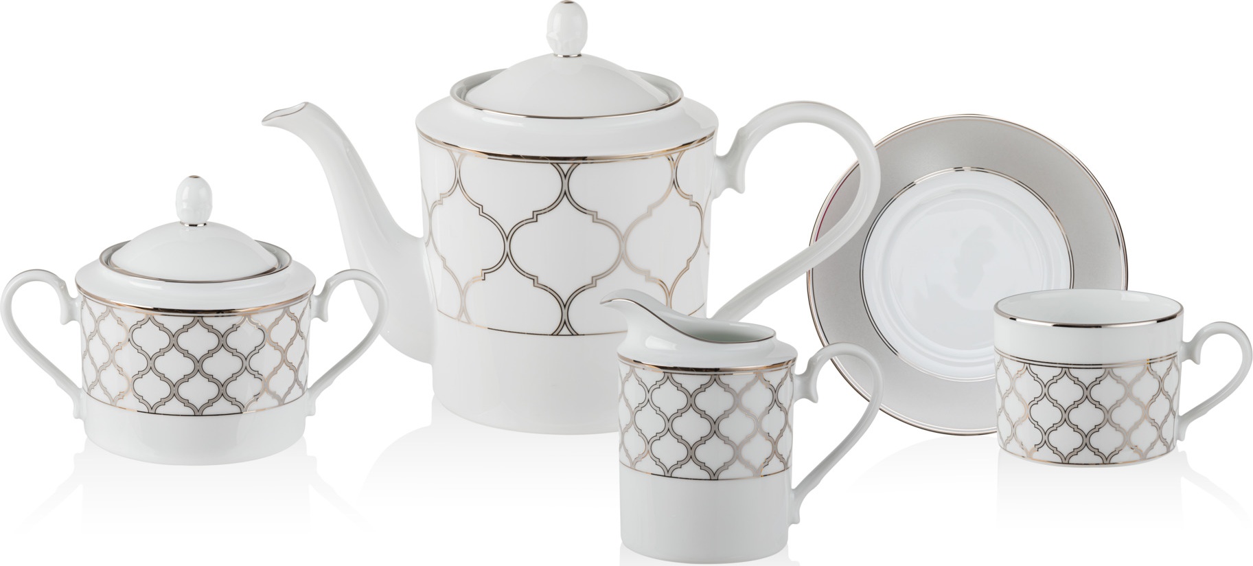 10672870 Noritake Сервиз чайный Noritake Царский дворец на 6 персон 15 предметов, фарфор Фарфор 