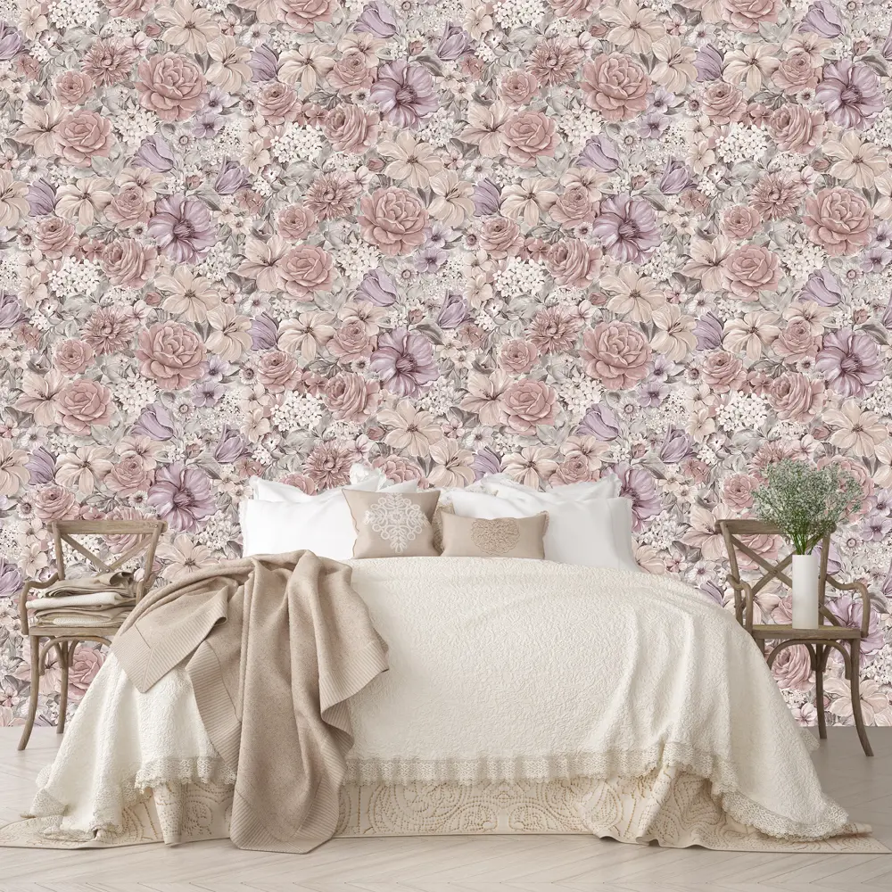 Обои флизелиновые «Поляна» 1.06х10 м ED1110-01 81968659 STLM-2111721 EURO DECOR Bagatelle - Вид №2