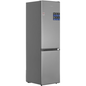 9131516 Холодильник с морозильником   KRAFT KF-NF282X серый