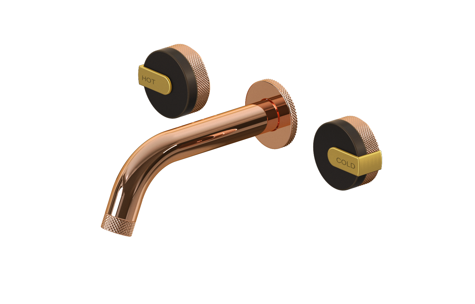 E-11530-R1OB-L1BAU-RG Смеситель для умывальника из 19,1см носикем (внешняя часть) GRAFF MOD+