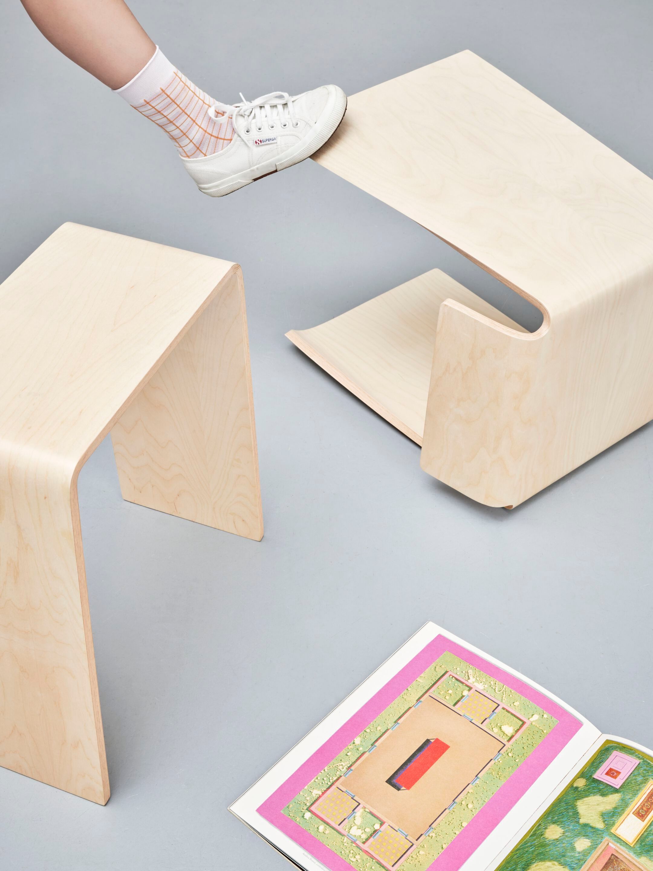 Многослойный штабелируемый стул Manerba Super Random ARCH-00060134 - Вид №7