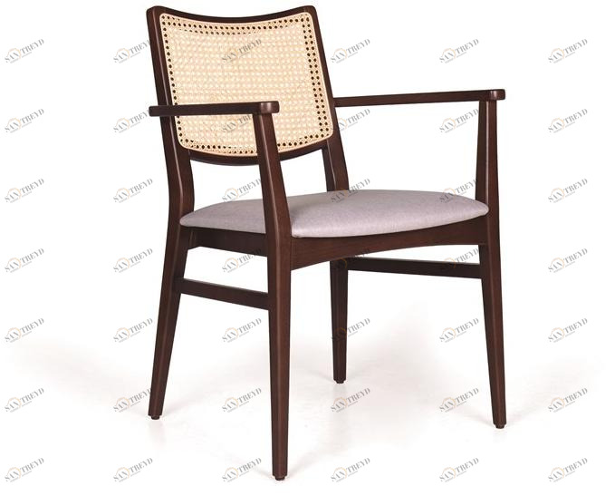 Fenabel Стул из массива дерева с подлокотниками Spirit sun-id-1420107