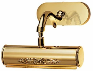 Possoni Illuminazione Настенный светильник для картин из чистого золота Terry 3005/a1