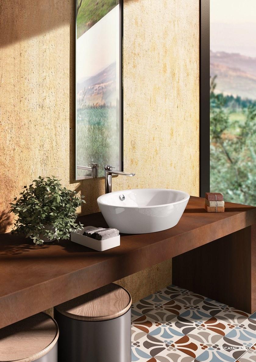 Накладная раковина на столешницу  овальная CERAMICA CATALANO Velis sun-id-1474535 - Вид №2