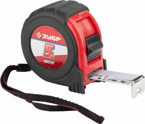 Рулетка Зубр Мастер 5мх19мм обрезиненный корпус