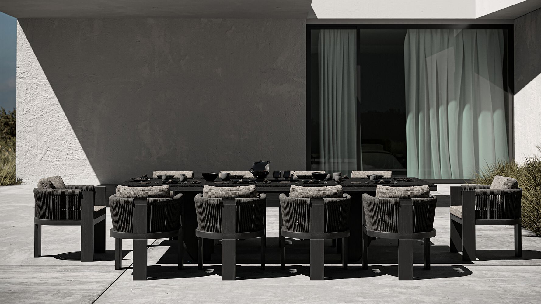 Прямоугольный садовый стол SNOC Ralph ARCH-00100594 - Вид №4