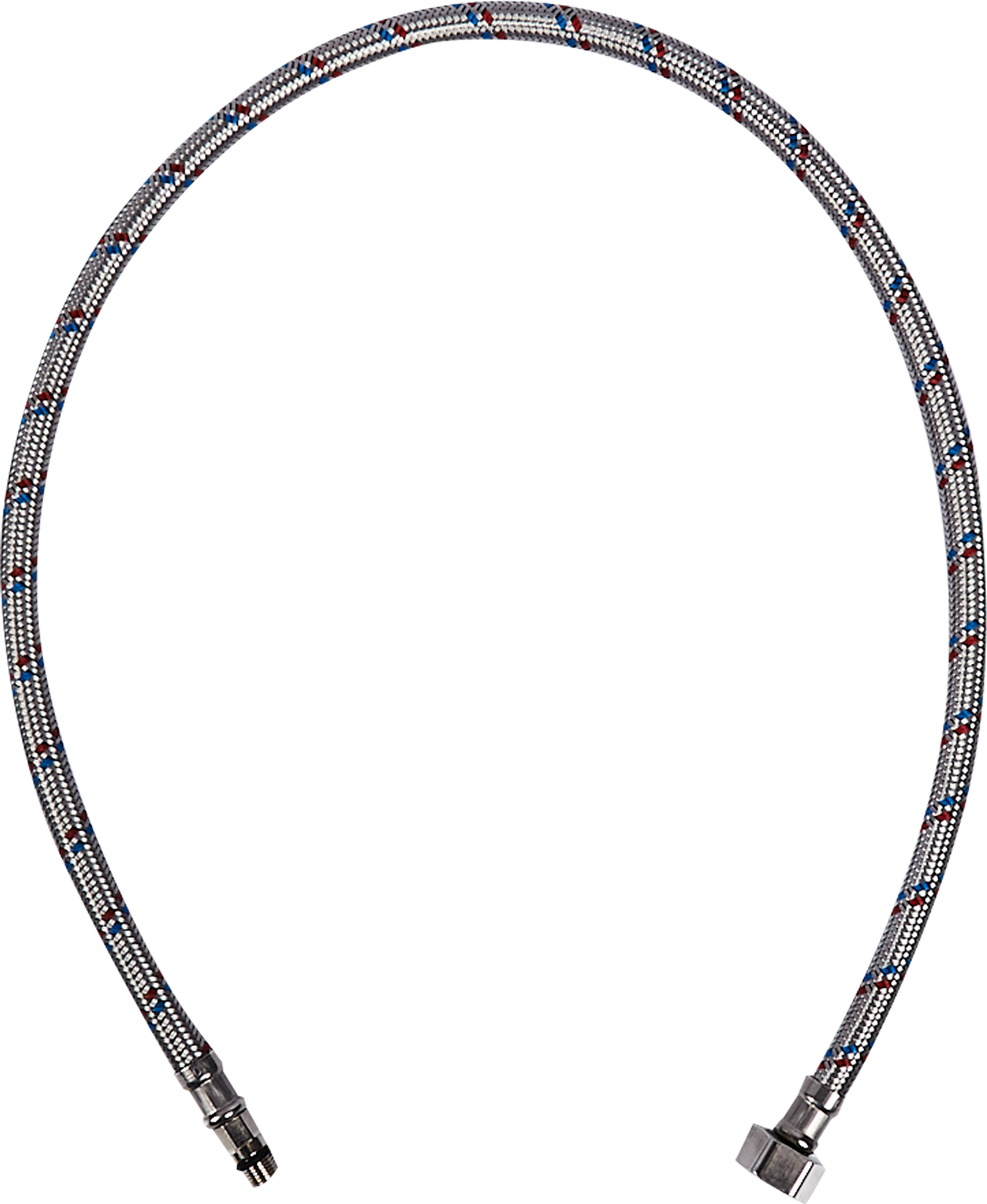 Гибкая подводка ДТРД для воды 80 см с резьбой М10 1/2" 82727924 STLM-0034831 - Вид №1