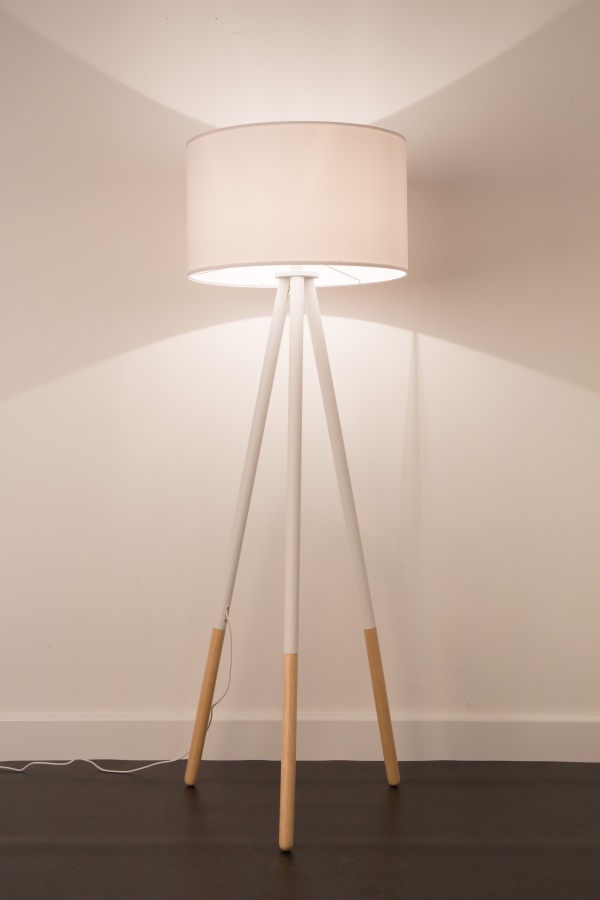 Лампа напольная Highland, белая Zuiver 5100036 - Вид №4