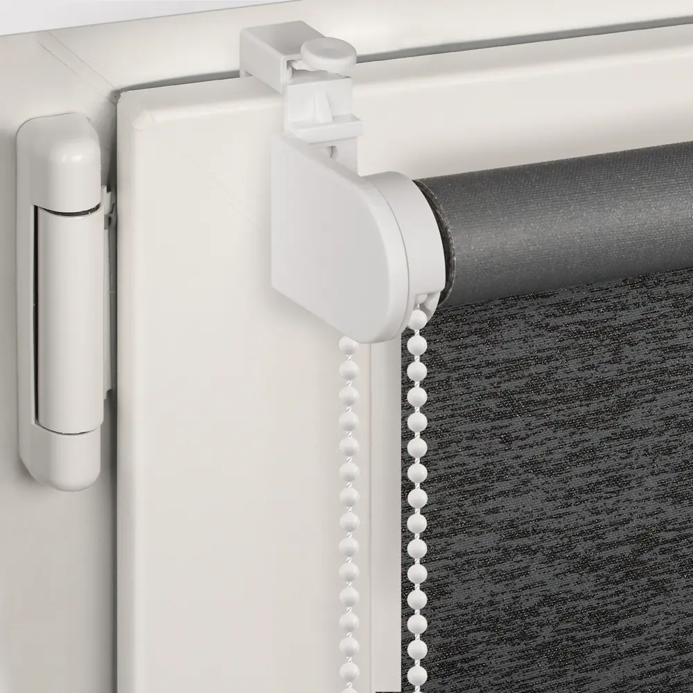 Штора рулонная Shine 40x160 см черная PRAKTO STLM-2026999 - Вид №2