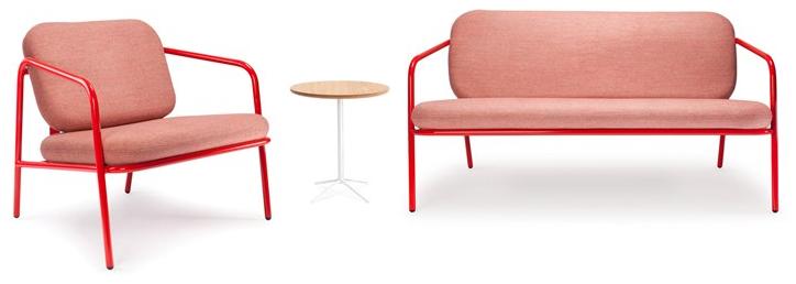 Deadgood Кресло с обивкой из ткани с подлокотниками Working girl Wg5s - Вид №4