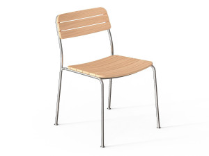 Стул для сада из тикового дерева