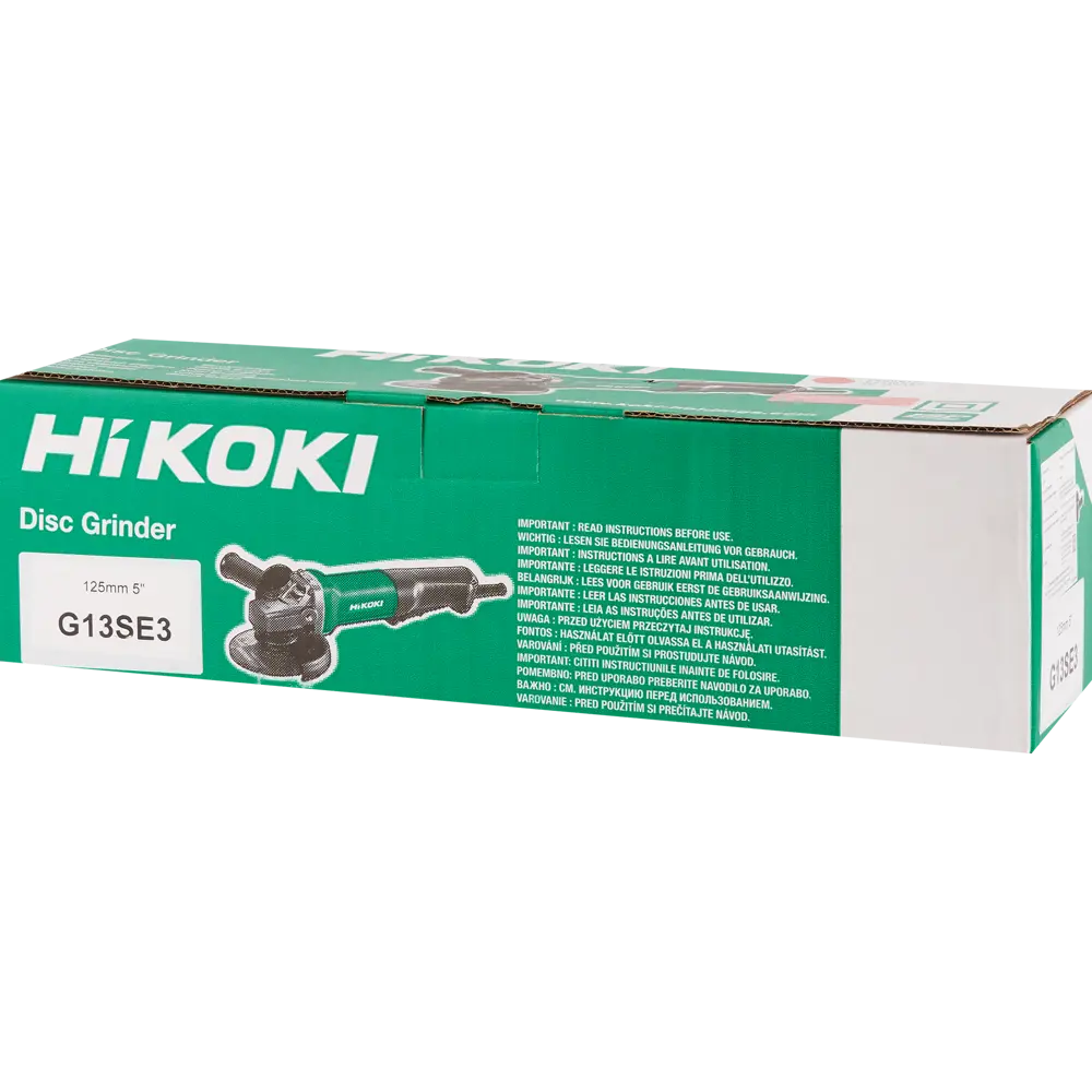 УШМ сетевая Hikoki G13SE3, 1400 Вт, 125 мм STLM-2095198 - Вид №8