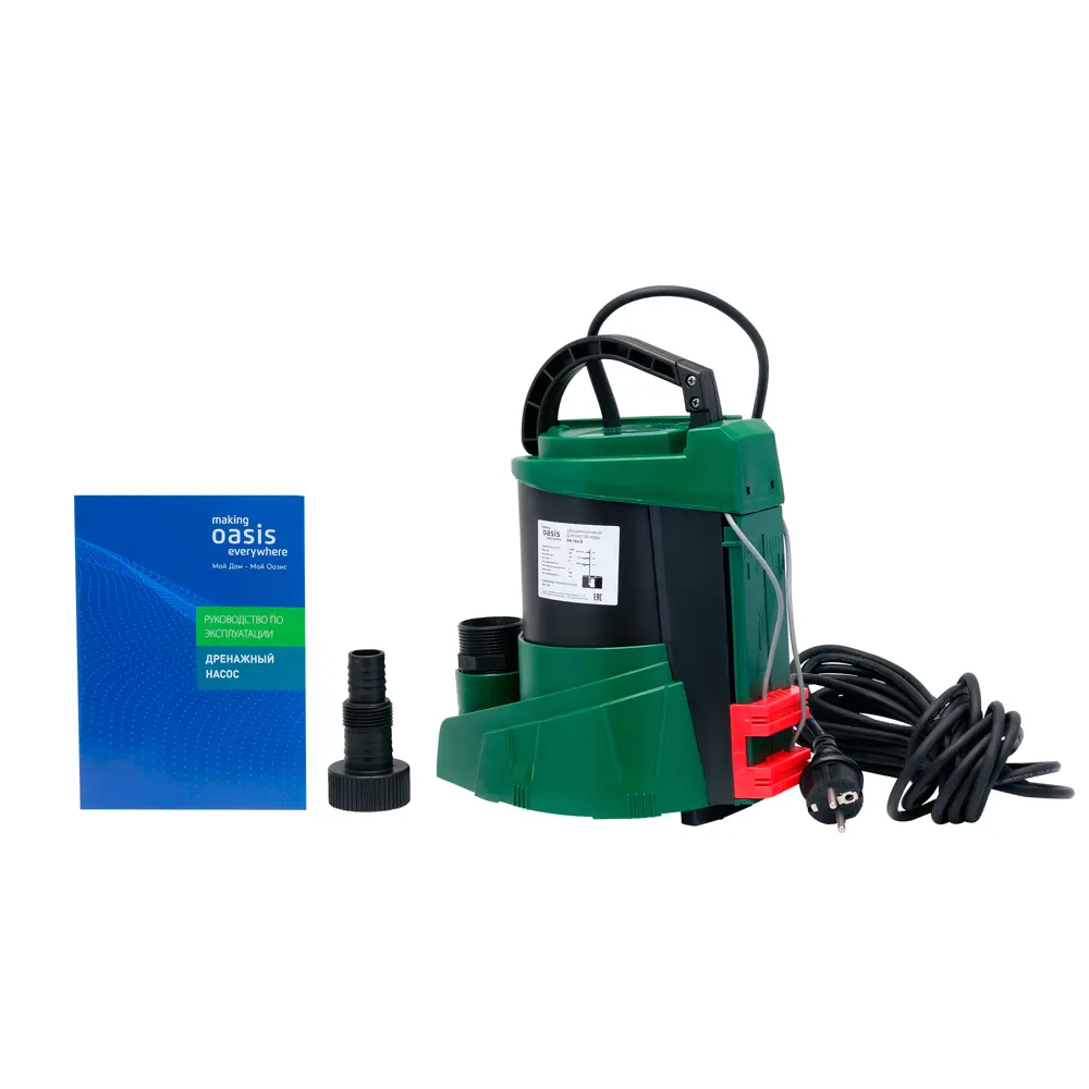 Насос погружной дренажный для чистой воды Oasis 166/8, 9960 л/ч Santreyd STLM-2150235 - Вид №3