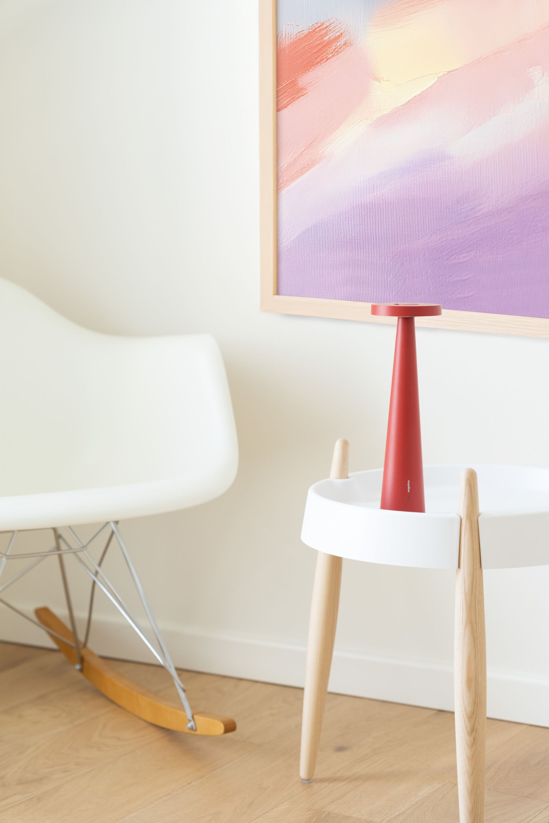 Алюминиевая регулируемая аккумуляторная батарея настольная лампа Zafferano ANGELINA ARCH-00050625 - Вид №2