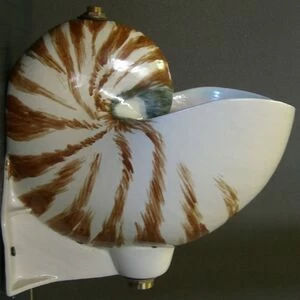 48684 Настенный писсуар, уринал с мушкой Clark Made Urinal