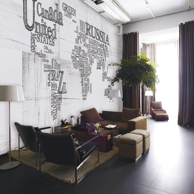 Inkiostro Bianco Панорамные обои с тиснением Collection 2013 sun-id-1487076 - Вид №1